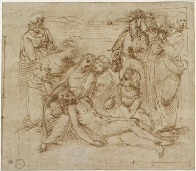 The Lamentation by Raffaello Sanzio Raphael